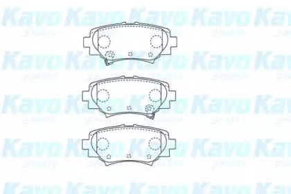 Комплект тормозных колодок KAVO PARTS KBP-4575