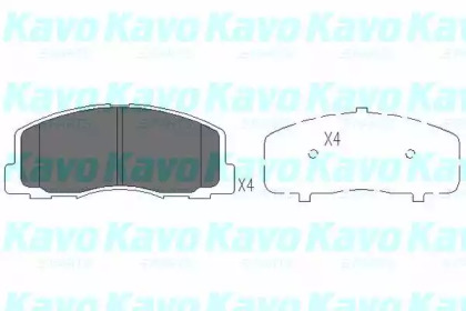 Комплект тормозных колодок KAVO PARTS KBP-5523