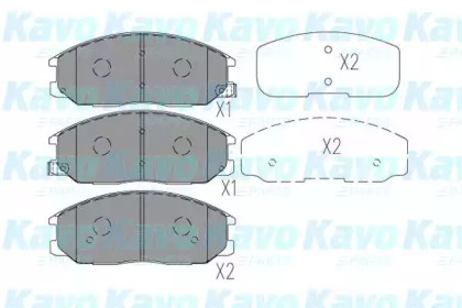  KAVO PARTS KBP-7509