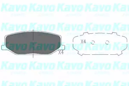 Комплект тормозных колодок KAVO PARTS KBP-8502