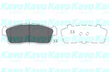 Комплект тормозных колодок KAVO PARTS KBP-8521