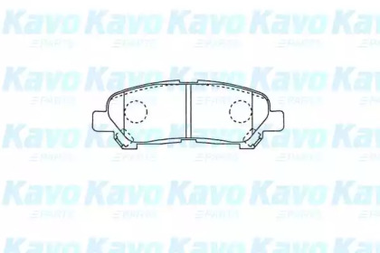 Комплект тормозных колодок KAVO PARTS KBP-9145