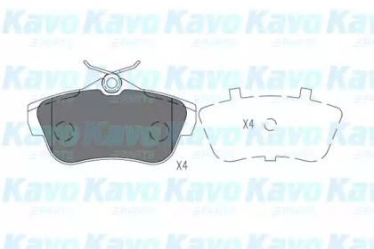 Комплект тормозных колодок KAVO PARTS KBP-9147