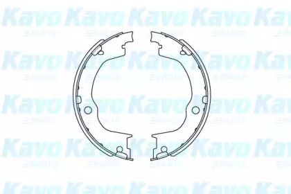 Комлект тормозных накладок KAVO PARTS KBS-1406