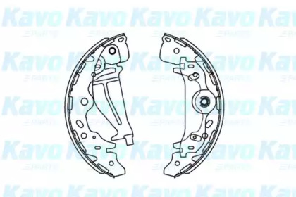 Комлект тормозных накладок KAVO PARTS KBS-3405