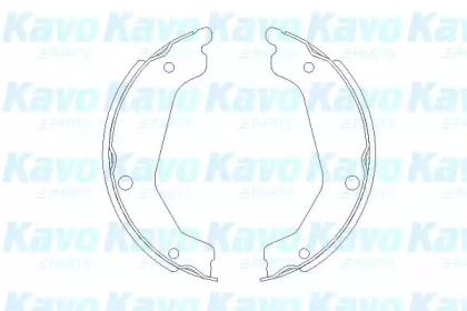 Комлект тормозных накладок KAVO PARTS KBS-4408