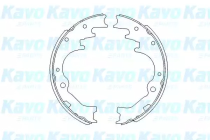 Комлект тормозных накладок KAVO PARTS KBS-5403