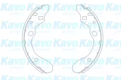 Комлект тормозных накладок KAVO PARTS KBS-5405