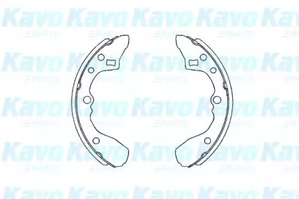 Комлект тормозных накладок KAVO PARTS KBS-5409