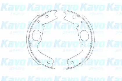 Комлект тормозных накладок KAVO PARTS KBS-6402