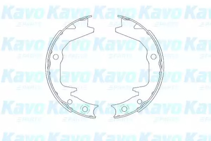 Комлект тормозных накладок KAVO PARTS KBS-6404