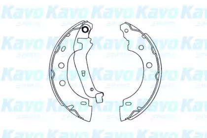 Комлект тормозных накладок KAVO PARTS KBS-7410