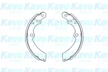 Комлект тормозных накладок KAVO PARTS KBS-8916