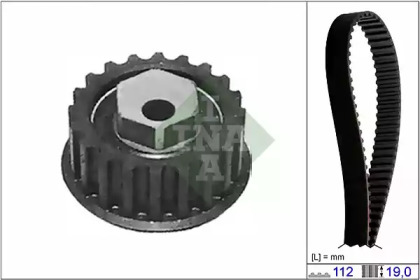 Комплект ремня ГРМ INA 530 0013 10