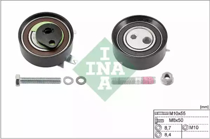 Комплект роликов, зубчатый ремень INA 530 0062 09