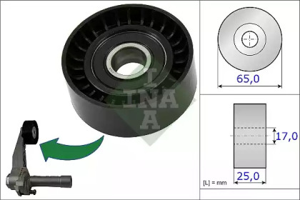 Натяжной ролик, поликлиновойремень INA 531 0866 10