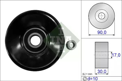 Паразитный / ведущий ролик, поликлиновой ремень INA 532 0487 10