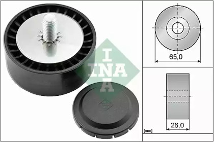 Паразитный / ведущий ролик, поликлиновой ремень INA 532 0802 10