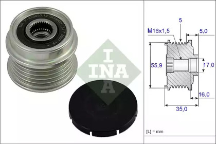 Механизм свободного хода INA 535 0004 10