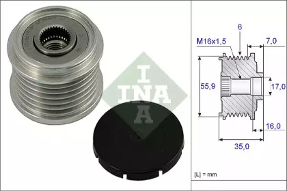 Механизм свободного хода INA 535 0014 10