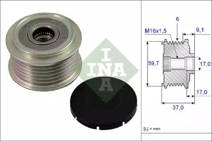 Механизм свободного хода INA 535 0017 10