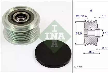 Механизм свободного хода INA 535 0022 10