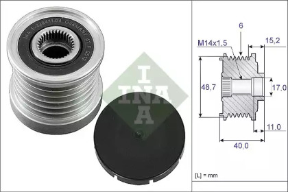 Механизм свободного хода INA 535 0038 10