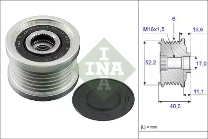 Механизм свободного хода INA 535 0044 10