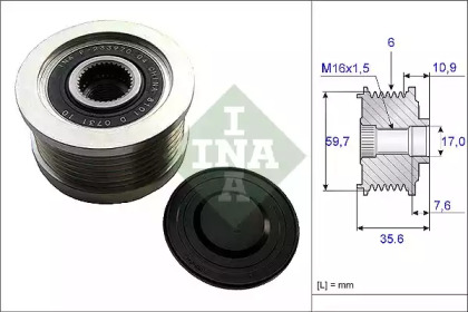 Механизм свободного хода INA 535 0046 10