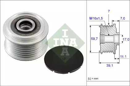 Механизм свободного хода INA 535 0053 10