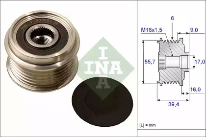 Механизм свободного хода INA 535 0060 10