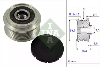 Механизм свободного хода INA 535 0065 10