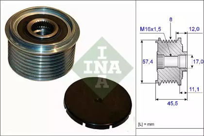 Механизм свободного хода INA 535 0069 10