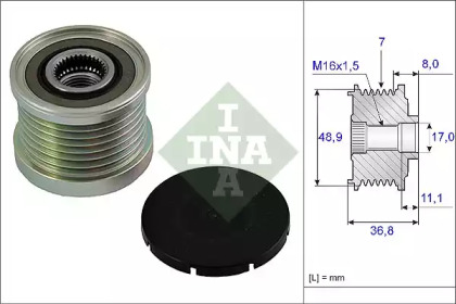 Механизм свободного хода INA 535 0081 10