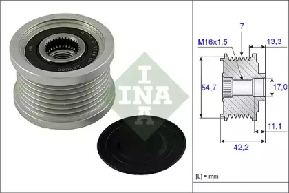 Механизм свободного хода INA 535 0091 10