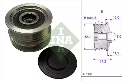 Механизм свободного хода INA 535 0096 10