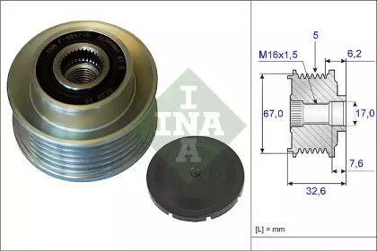 Механизм свободного хода INA 535 0097 10