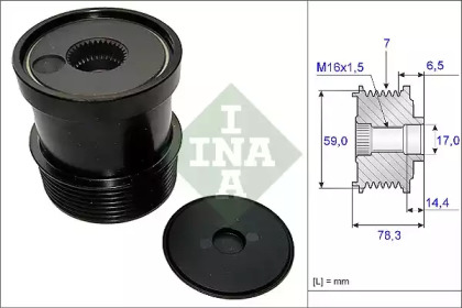 Механизм свободного хода INA 535 0120 10