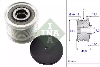 Механизм свободного хода INA 535 0140 10