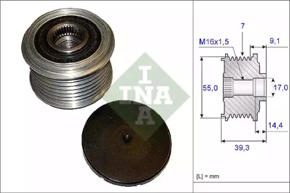 Механизм свободного хода INA 535 0142 10