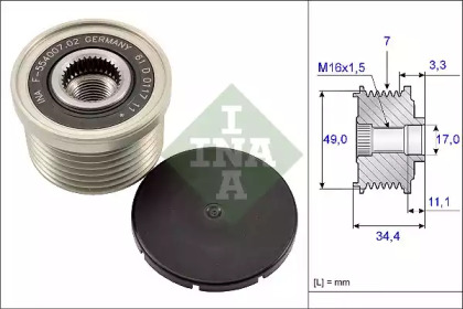 Механизм свободного хода INA 535 0164 10