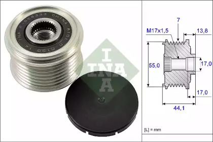 Механизм свободного хода INA 535 0167 10