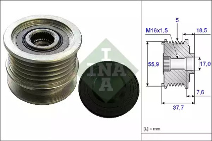 Механизм свободного хода INA 535 0169 10