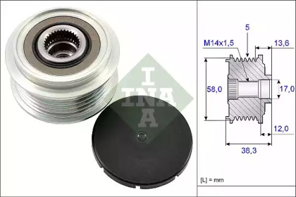 Механизм свободного хода INA 535 0184 10