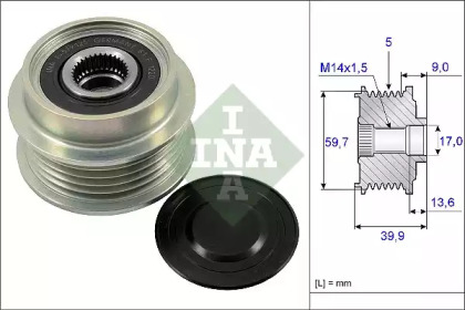 Механизм свободного хода INA 535 0199 10