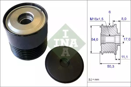 Механизм свободного хода INA 535 0212 10