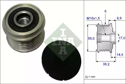 Механизм свободного хода INA 535 0216 10