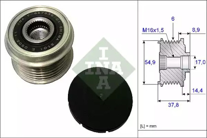 Механизм свободного хода INA 535 0217 10