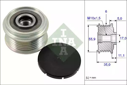 Механизм свободного хода INA 535 0222 10