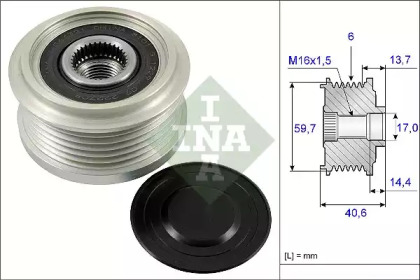 Механизм свободного хода INA 535 0228 10